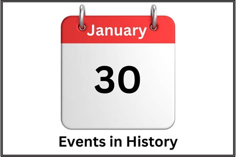 January 30 – On this Day in History - Have Fun With History