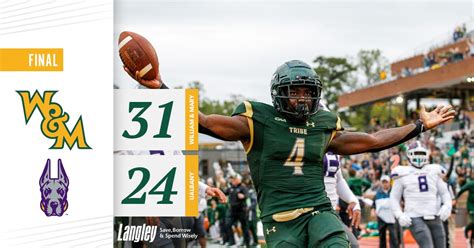 William & Mary football stuns UAlbany, wins fourth straight