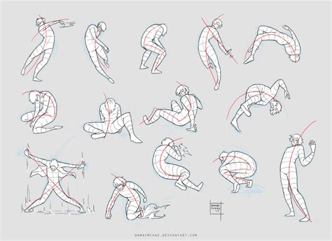 Sketchdump February 2017 [Dynamic poses] by DamaiMikaz.deviantart.com on @DeviantArt | Dynamic ...