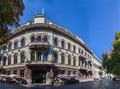 Hotel Londonskaya In Odessa Ukraine Editorial Image - Image of facade, outdoor: 125579195