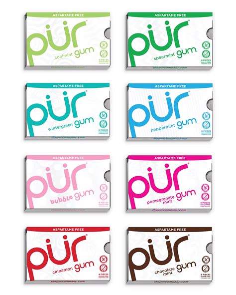 Buy PUR Gum | Aspartame Free Chewing Gum | 100% Xylitol | Sugar Free ...