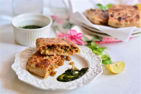 Mughlai Keema Paratha Recipe by Archana's Kitchen