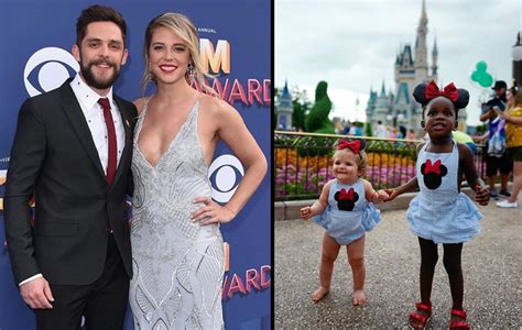 Thomas Rhett & Family Make Stop at Disney World [Pics]