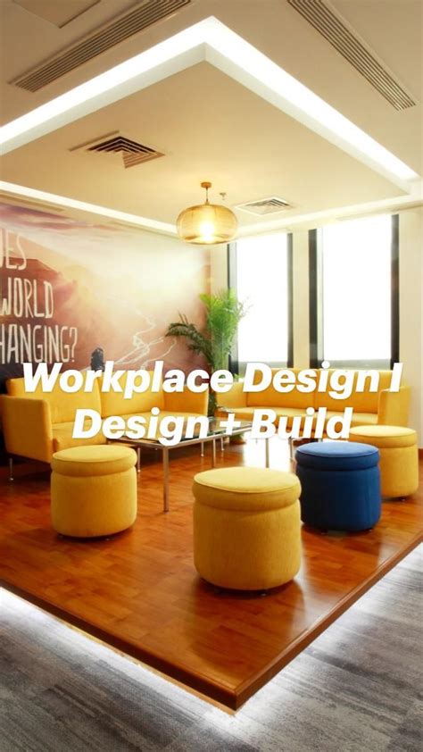 Workplace Design I Design + Build | Workplace design, Corporate office ...