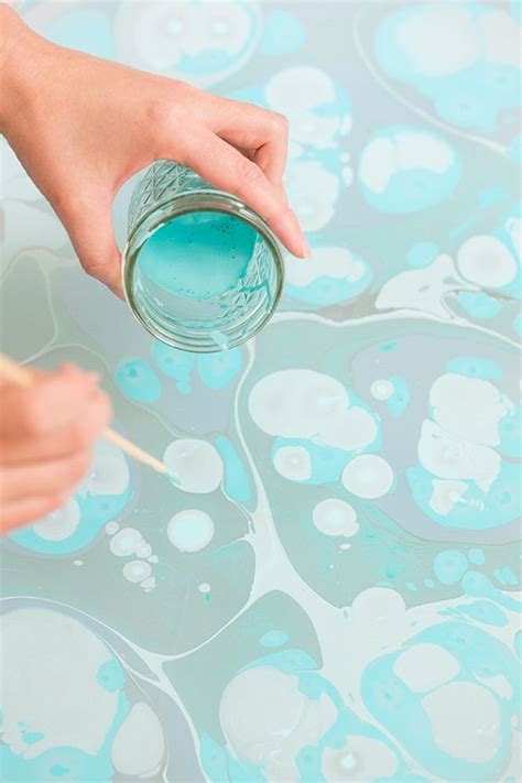 DIY Fabric Marbling – Learn How To Do This - Bored Art