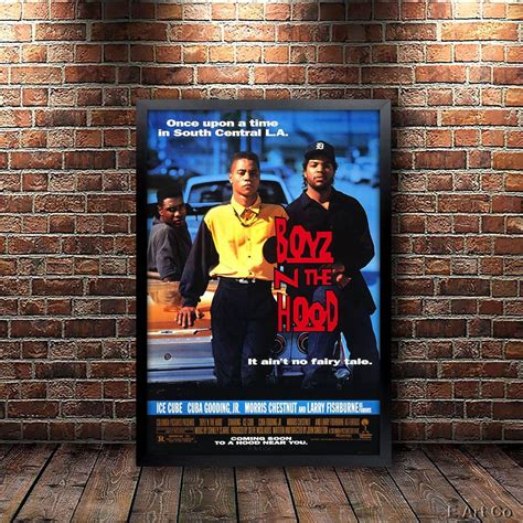 Boyz N The Hood, Full Size Movie Poster. – Poster | Canvas Wall Art ...