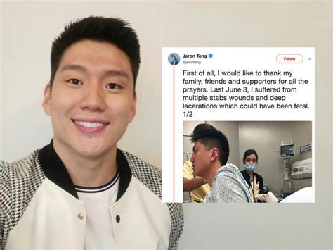 Jeron Teng is now recovering at home after getting hurt in a stabbing incident | GMA Entertainment