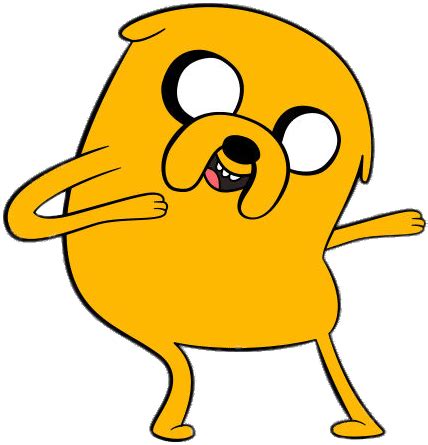 Adventure Time Jake The Dog Dancing - Jake The Adventure Time Clipart - Full Size Clipart ...