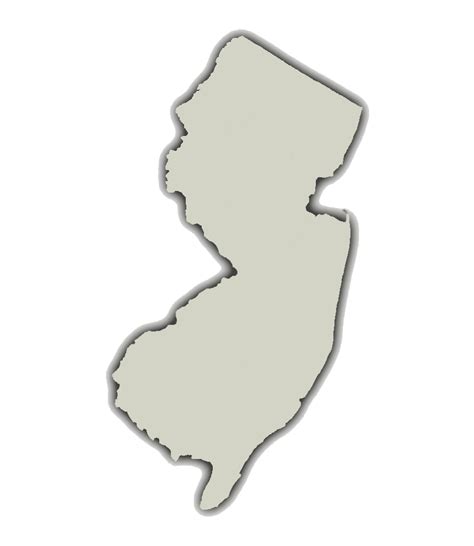 New Jersey Map PNG Transparent Images - PNG All