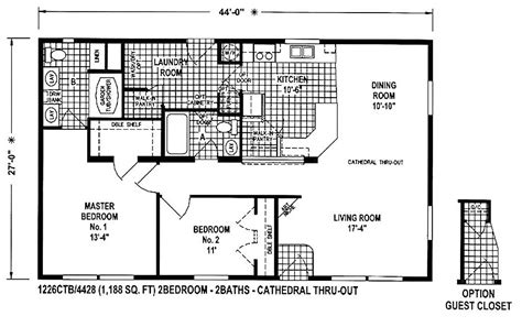 New Double Wide Floor Plans - floorplans.click