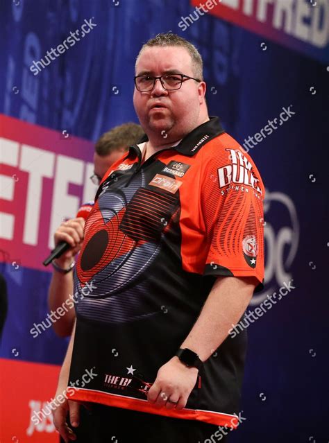 Stephen Bunting During World Matchplay Darts Editorial Stock Photo ...