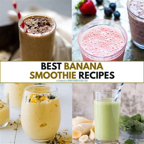 14 HEAVENLY Banana Smoothie Recipes to Try!