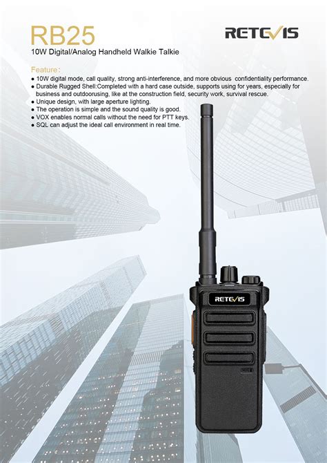 RETEVIS RT22 Walkie Talkies User Manual