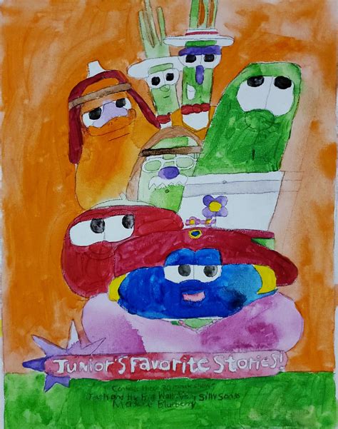 VeggieTales: Junior's Favorite Stories (Painting) by zacharydykeman on DeviantArt