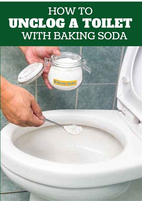 How To Fix A Clogged Toilet With Baking Soda - HOWTOREMVO