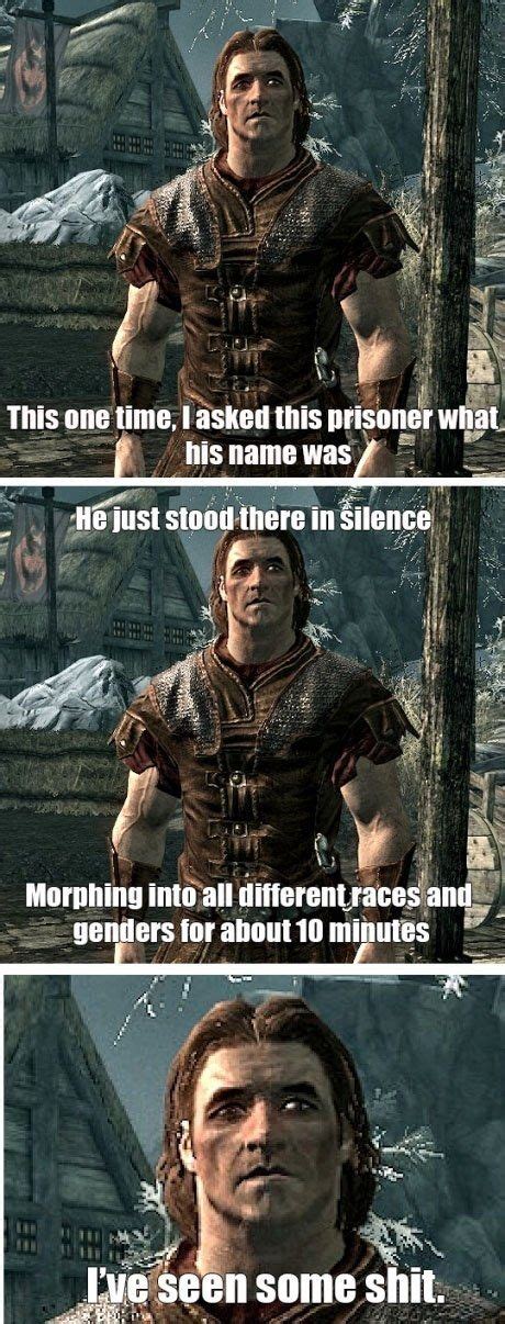 24 Times "Skyrim" Was Accidentally Hilarious | Skyrim funny, Skyrim memes, Funny games