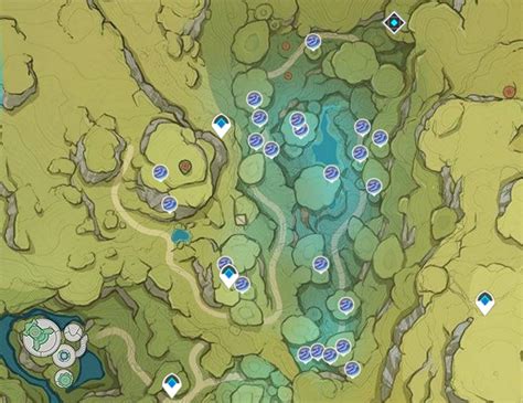 Genshin Impact farming route and all locations for Rukkhashava Mushrooms