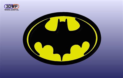 Free STL file Batman 1989 Logo 👾・3D printable design to download・Cults