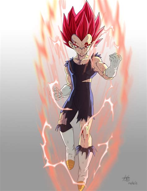 Vegeta Super Saiyan God Wallpaper - WallpaperSafari