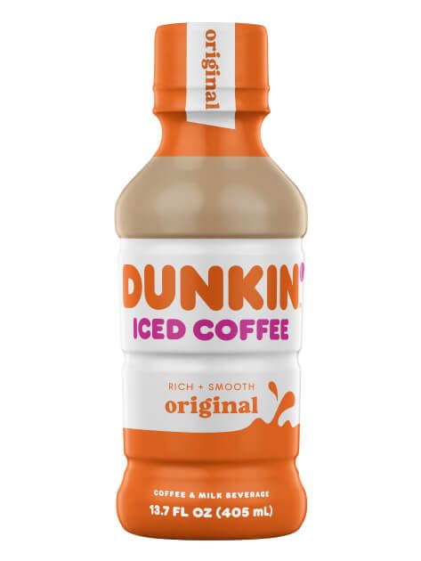 Dunkin Donuts Dunkin' Donuts Espresso Iced Coffee Bottle, Fl Oz Big ...