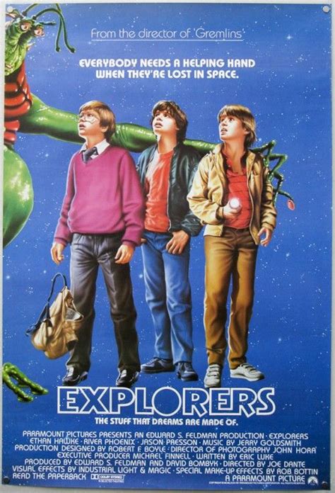 Explorers (1985) : r/MoviePosterPorn