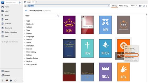 2. How to Read Your Bible in Logos – Logos Help Center