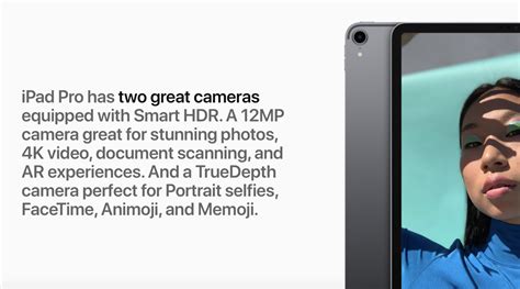 New 2018 iPad Pro Camera Features Smart HDR But No Portrait Mode on Rear Camera