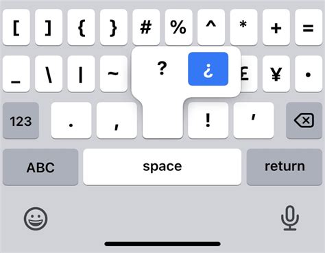 How to Type the Inverted Question Mark on iPhone & iPad