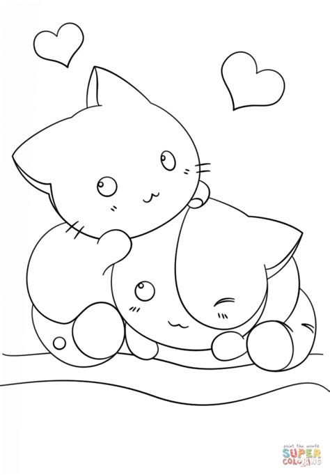 Pin by Sarah Koulka on Coloriages animaux | Animal coloring pages, Cat coloring page, Kittens ...