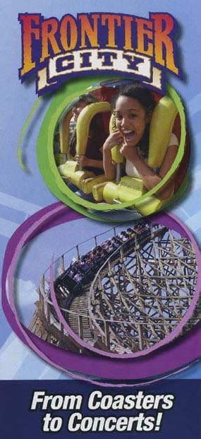 Frontier City Map and Brochure (2003 - 2024) | ThemeParkBrochures.net