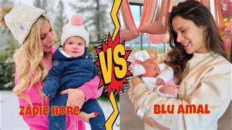 Blu Amal (The Royalty Family) VS Zadie Hope Zamolo (Rebecca Zamolo ...