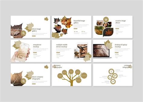 Autumn Leaves - Keynote Template | Presentation Template 76925