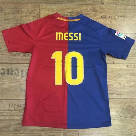 Jersey FC Barcelona Lionel Messi 10 Spain La Liga 2008/2009 | Etsy