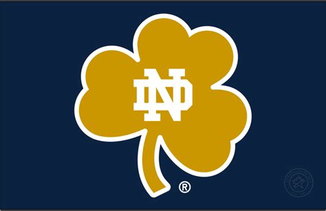 Notre Dame Fighting Irish Logo - Secondary Logo - NCAA Division I (n-r ...