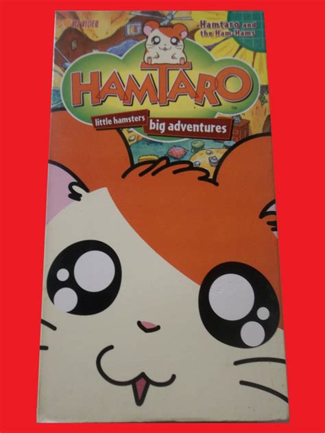 HAMTARO: LITTLE HAMSTERS BIG ADVENTURES (VHS, FAST SHIPPING!) CARTOON, PLUS FREE GIFT