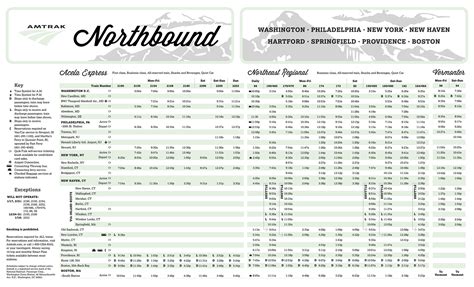 Amtrak Schedule Redesign on Behance