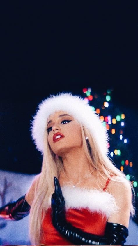 Ariana Grande Christmas Wallpapers - Wallpaper Cave