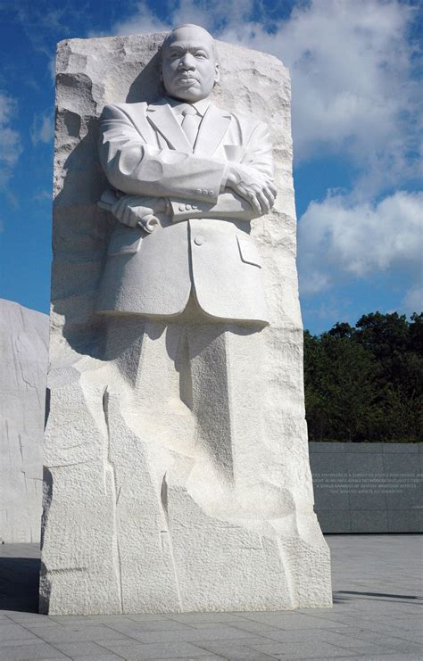 .The centerpiece of the Martin Luther King Memorial is the “Stone of ...