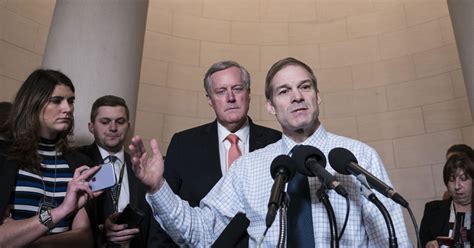 Rep. Jim Jordan criticizes Democrats for impeachment process