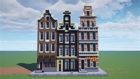 Some townhouses I made a while ago : Minecraftbuilds | Minecraft city ...