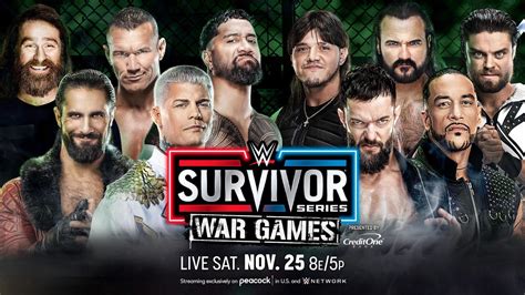 Match Point: Men's WarGames Match, WWE Survivor Series 2023