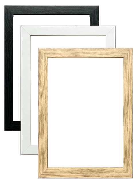 A1 A2 A3 A4 A5 Black Photo Frame Oak Picture Frame White Thin Poster ...