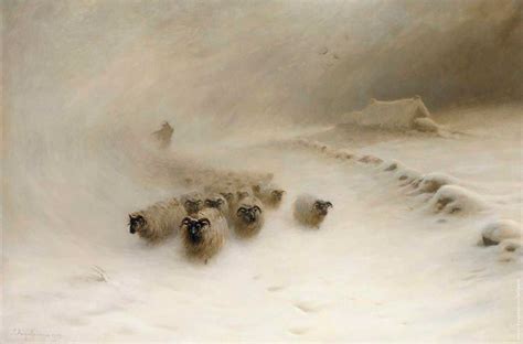 Winter's Whisper: Joseph Farquharson's Tranquil Realism