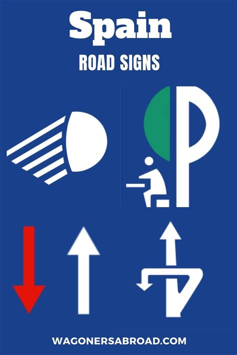 Spanish Road Signs Translation - Wagoners Abroad