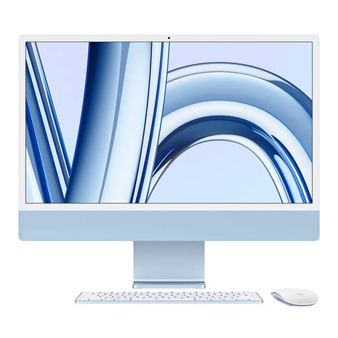 Apple iMac M3/24-inch with Retina 4.5K/8C CPU/10C GPU/256GB SSD/BLUE