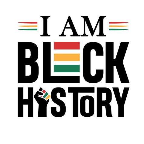 Free black history month African American History Designs set with text t shrit 17867531 PNG ...