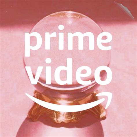 an amazon prime video logo over a pink background