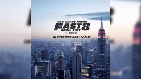 Hollywood Star Vin Diesel Instagrammed the Poster of 'Fast & Furious 8'