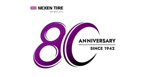 NEXEN TIRE Unveils 80th Anniversary Emblem – Observing the Company’s Eight Decade History ...