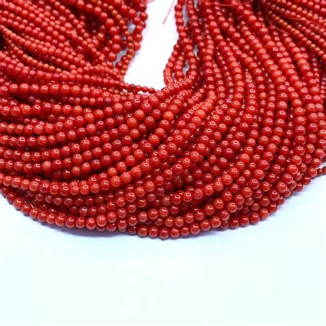 Red Coral Beads - Etsy